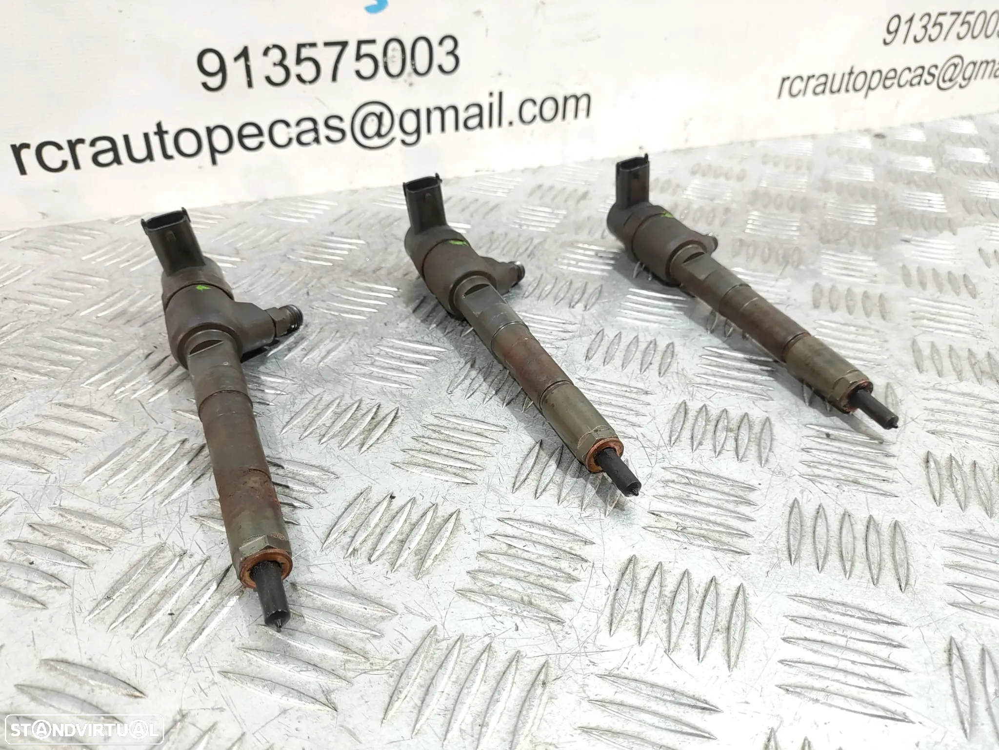 Conjunto 3 injetores Bosch Opel Corsa C 1.3 CDTI - 7