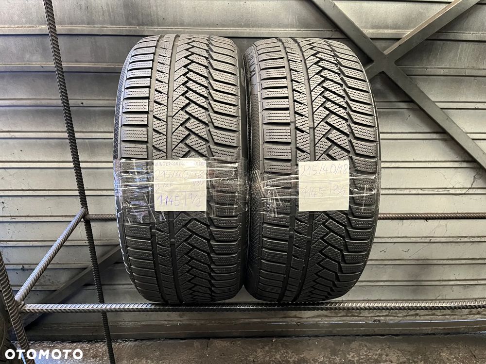 Continental 215 40 18 89 V XL TS850P 2szt. - 2