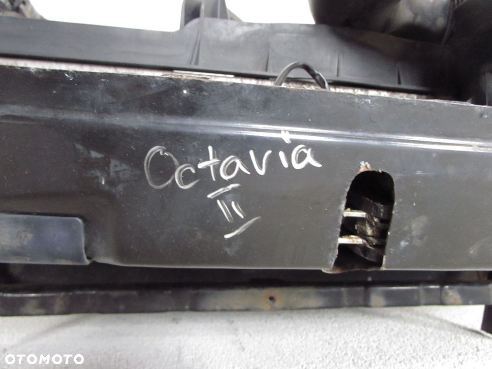 SKODA OCTAVIA II 1.9 TDI 04-09 PAS PRZEDNI CHLODNICE WENTYLATOR 1K0959455EF 1K0145803AN - 10