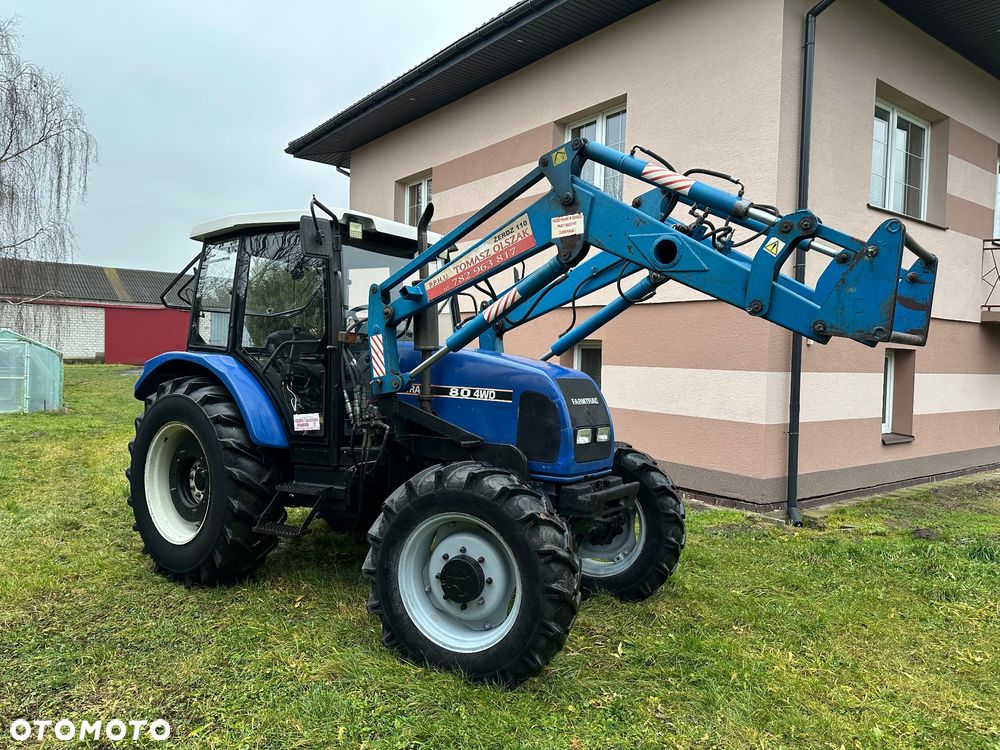 Farmtrac 80 4WD Krajowy Ciągnik Rolniczy z Turem z 2012 roku 75KM - 14