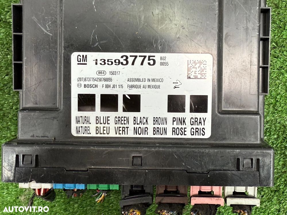 MODUL CONFORT (5 BUC.) OPEL INSIGNIA 2.0 DIESEL 2013 2008-2018 / OPEL INSIGNIA A 2.0 DIESEL 2011 2008-2018 COD OEM 13578704 13593775 13586585 - 7