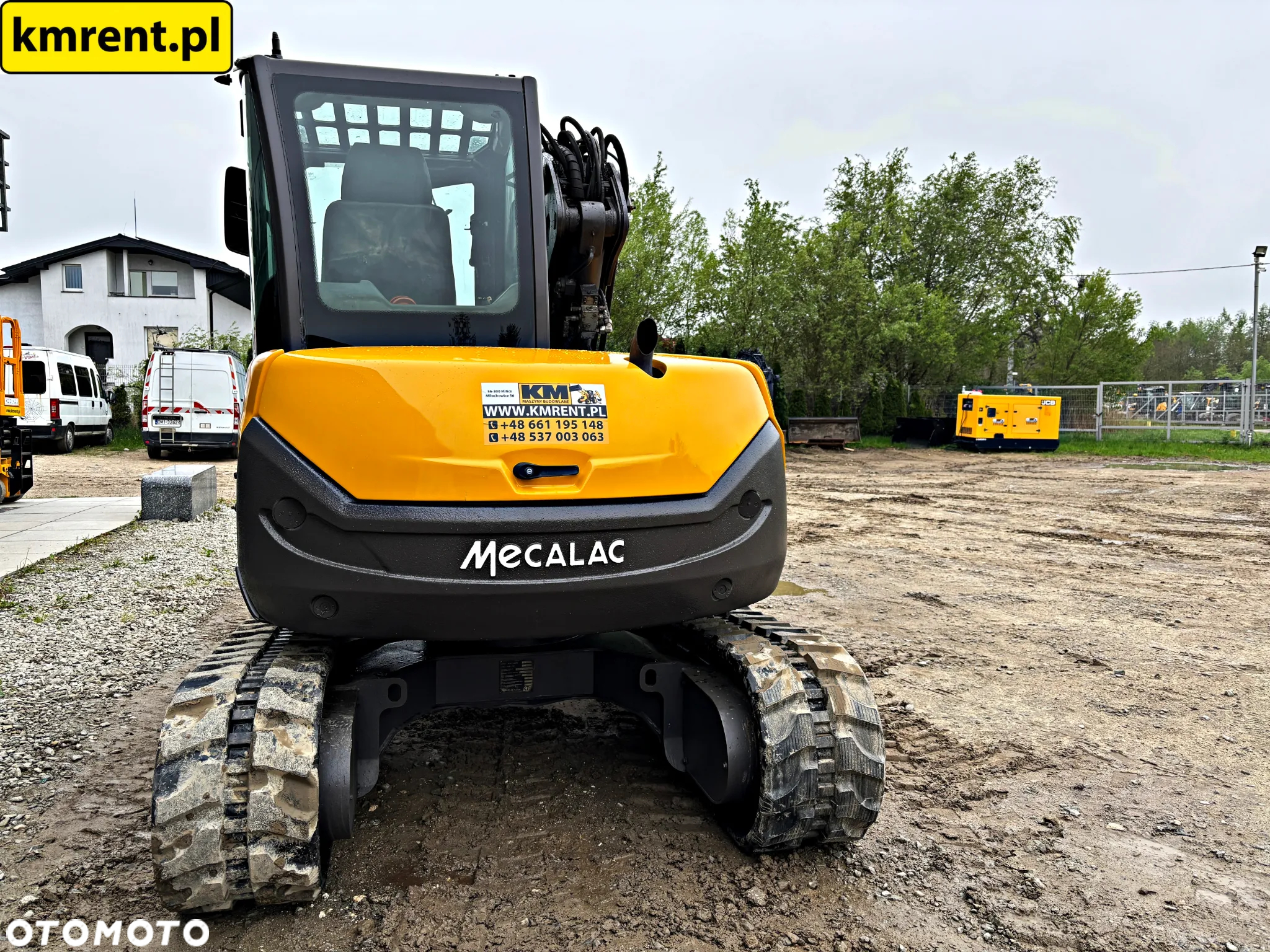 Mecalac 6 MCR MINI-KOPARKA 2014R. | JCB 8035 VOLVO ECR 48 25 CAT 308 KUBOTA KV - 15