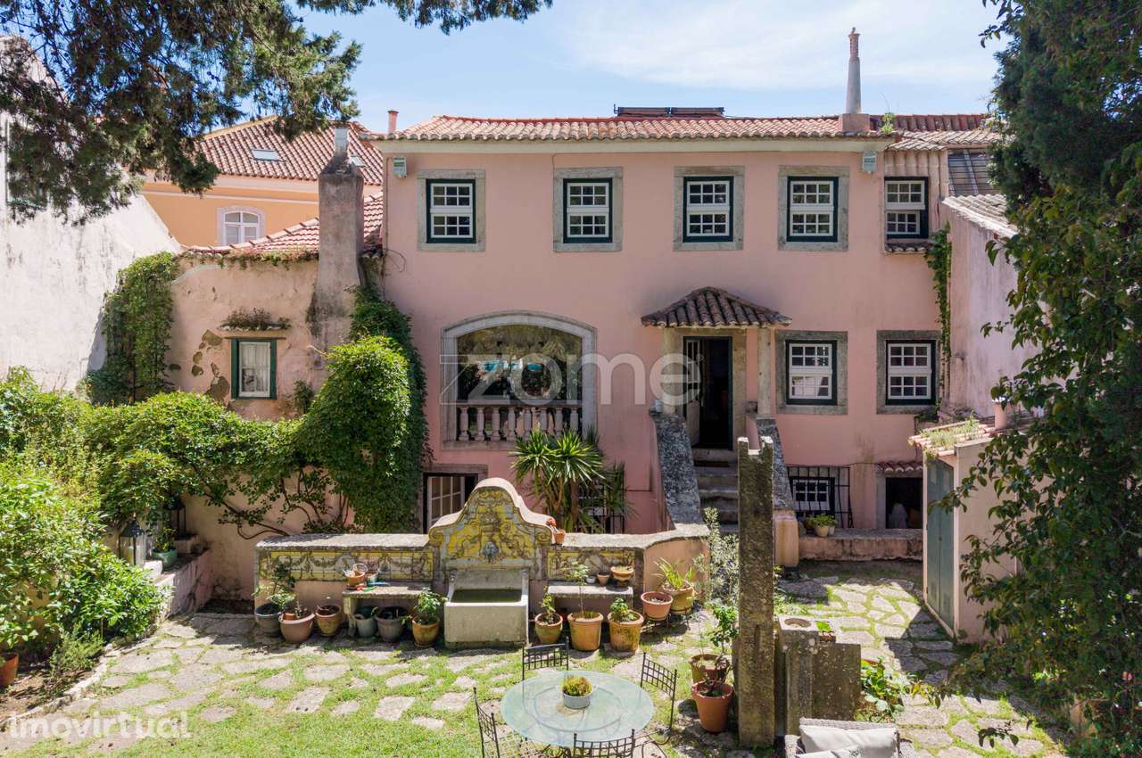 Palacete de charme no Lumiar, com jardim e piscina privada aquecida - Grande imagem: 2/42