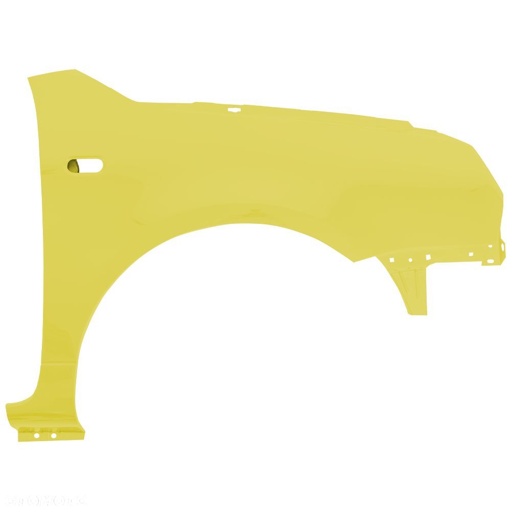 BLU Błotnik Volkswagen VW LUPO LD1B Prawy Przód Żółty 1998-2005 Gelb - 2