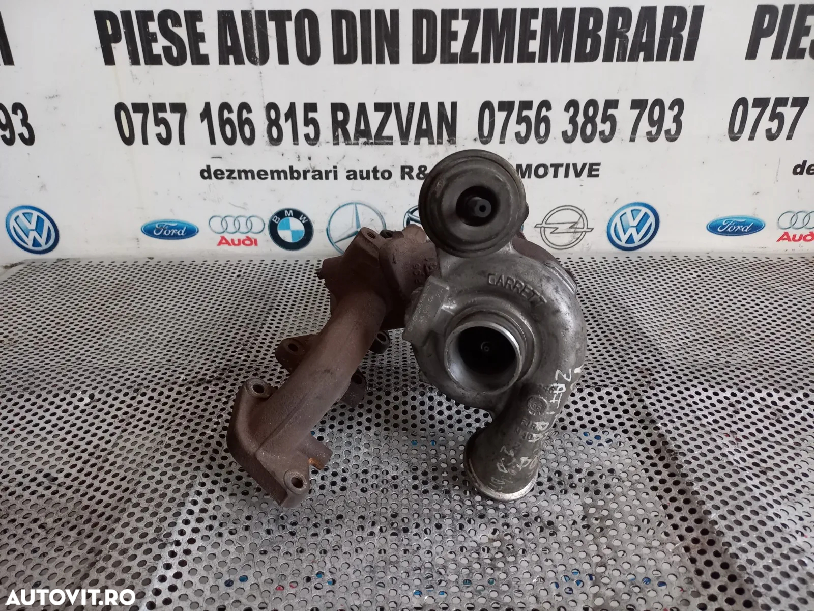Turbo Turbina Opel Astra G Zafira A Vectra B/C 2.0 Dti Cod  - Dezmembrari Arad - 2
