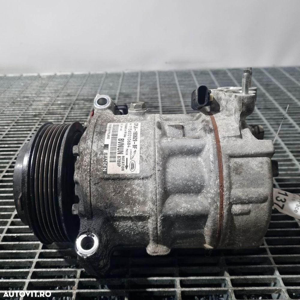 Compresor clima Jaguar F - Pace 2.0 D 2015 - 2020 163CP 204DTD (1374) Diesel 115650106B4 - 4