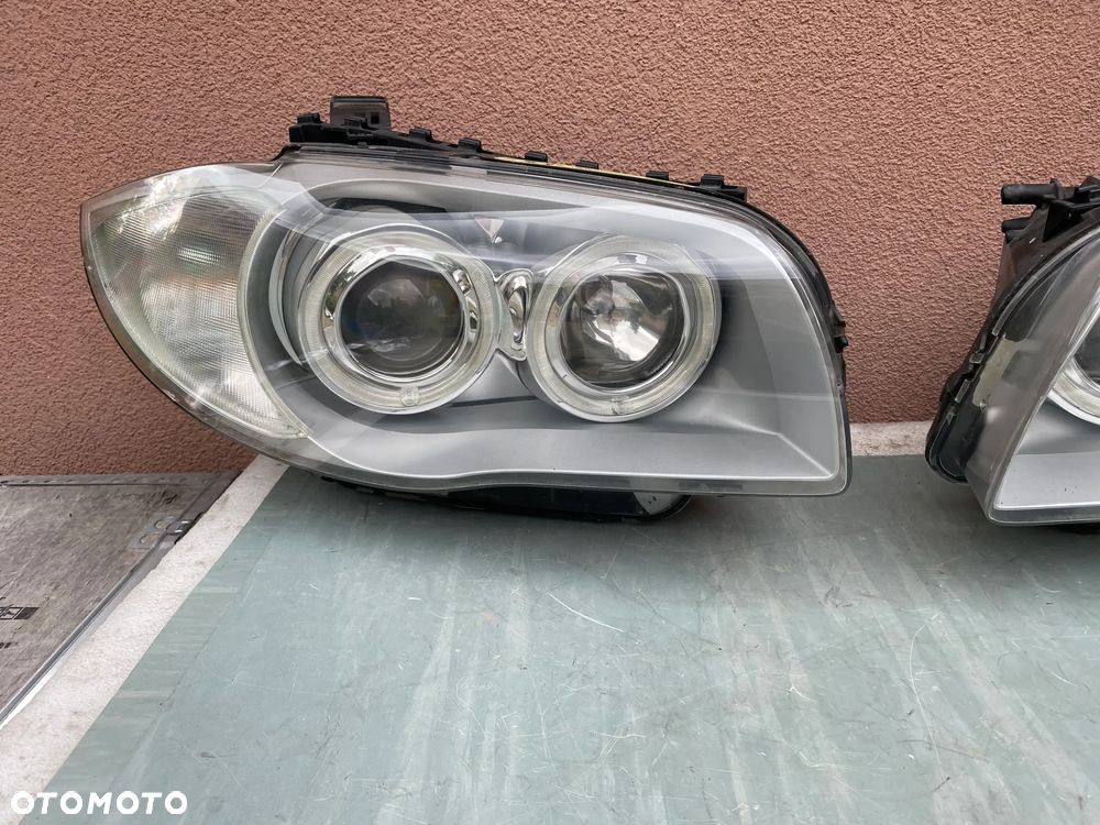 lampy bmw 1 e87 bi xenon komplet eu całe - 3