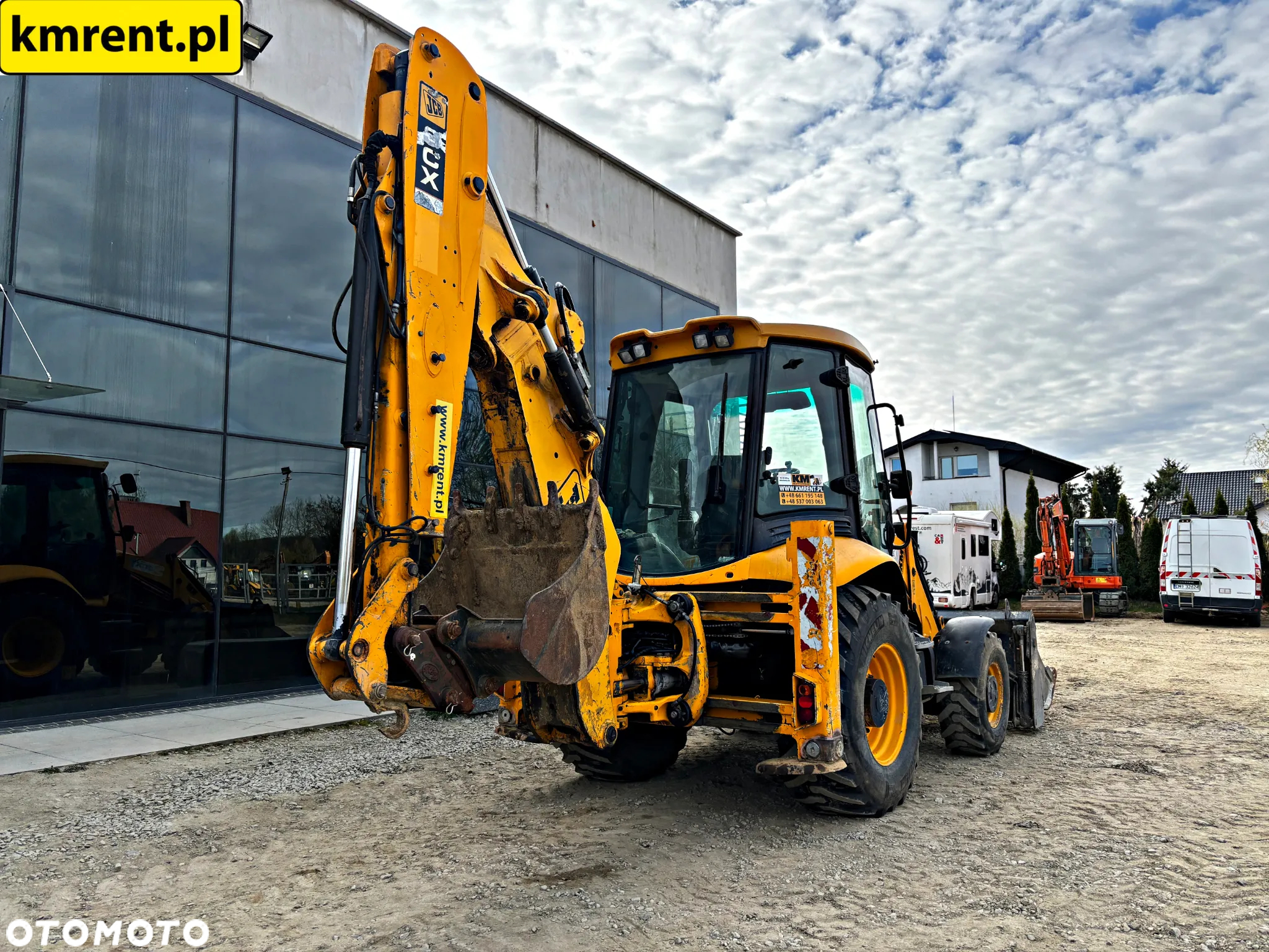 JCB 3CX KOPARKO-ŁADOWARKA 2009r. | case 590 580 cat 428 432 new holland 110 - 15