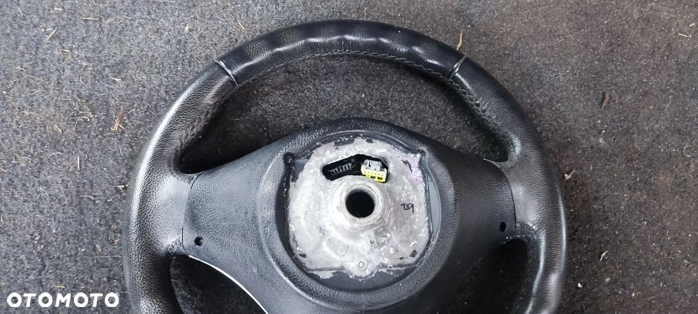 BMW E90 E91 KIEROWNICA MULTIFUNKCJA SKÓRA AIRBAG - 5