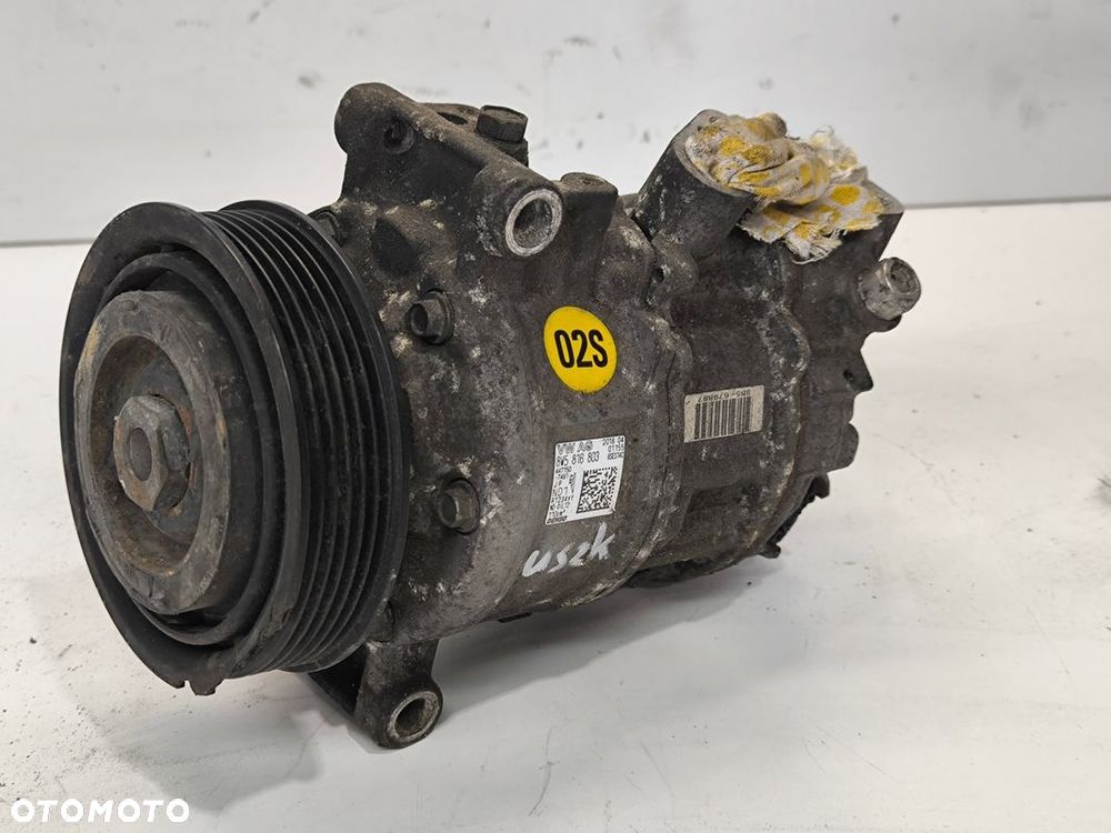 SPRĘŻARKA KOMPRESOR KLIMATYZACJI AUDI A4 B9 A5 8W 8W5816803 USZKODZONA ! - 2