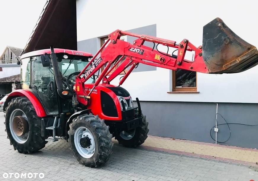 Zetor PROXIMA 7441 z oryginalnym ładowaczem czołowym rok 2009 , 75 KM - 1