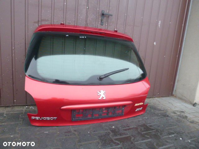KLAPA TYŁ TYLNA PEUGEOT 206 HB EKQD KOMPLETNA - 8