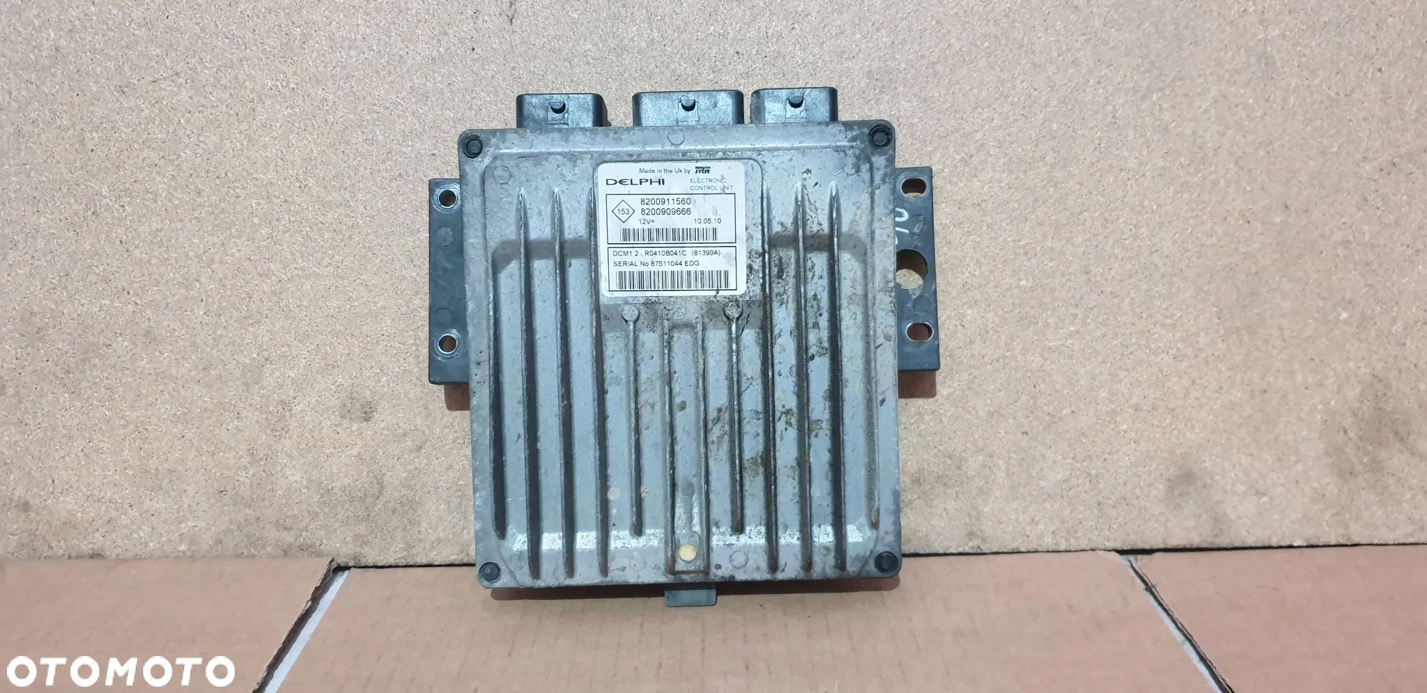 Renault Clio III Kombi 1.5 DCI Komputer Sterownik Silnika 8200911560 - 1