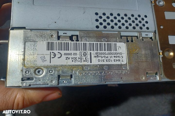 Radio cd 453116246 13154304 Opel Astra H [2004 - 2007] wagon 1.7 CDTI - 5