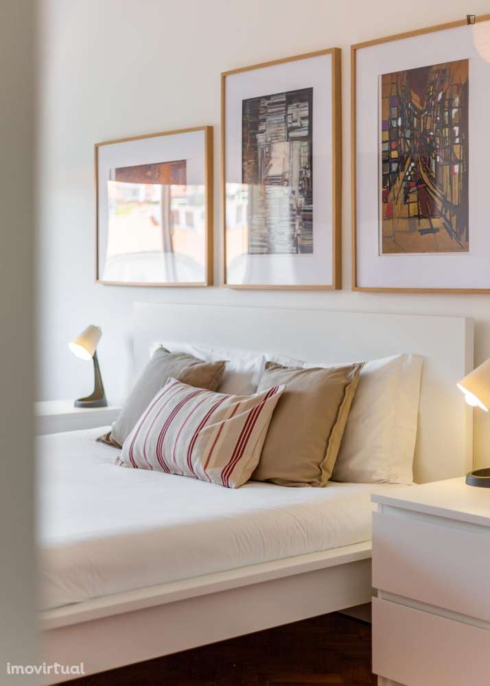 Quarto - localizado em Roma-Areeiro Lisbon - Grande imagem: 4/18