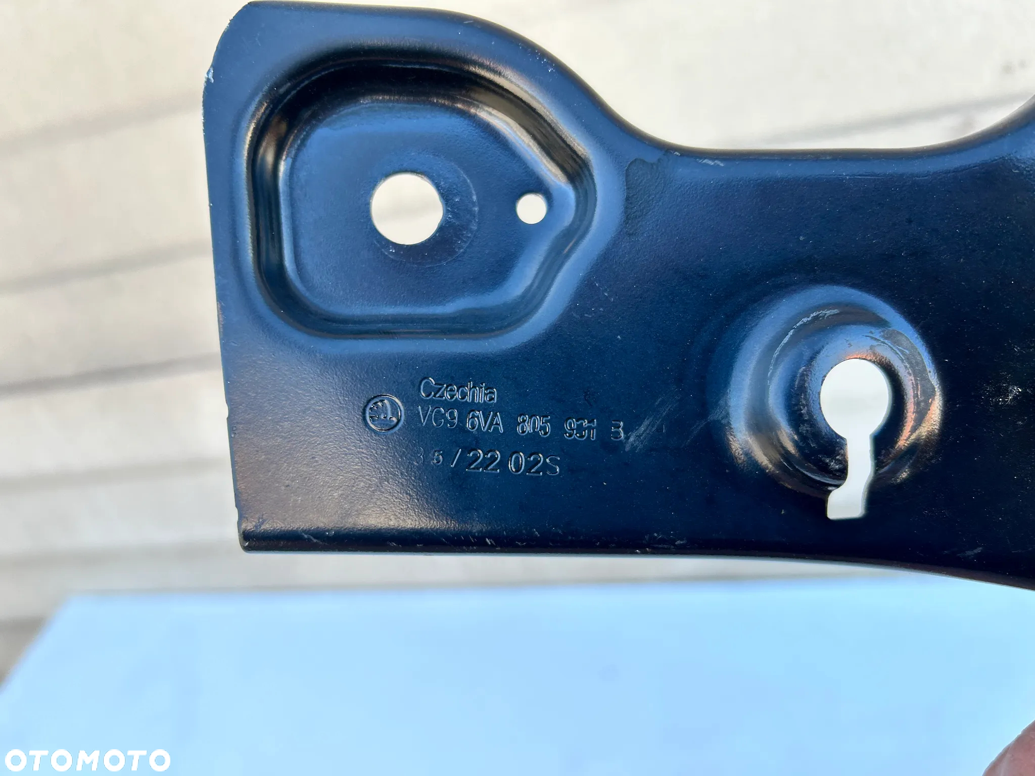 SKODA FABIA 4 IV MOCOWANIE WZMOCNIENIE PAS WSPORNIK 6VA805931 - 2