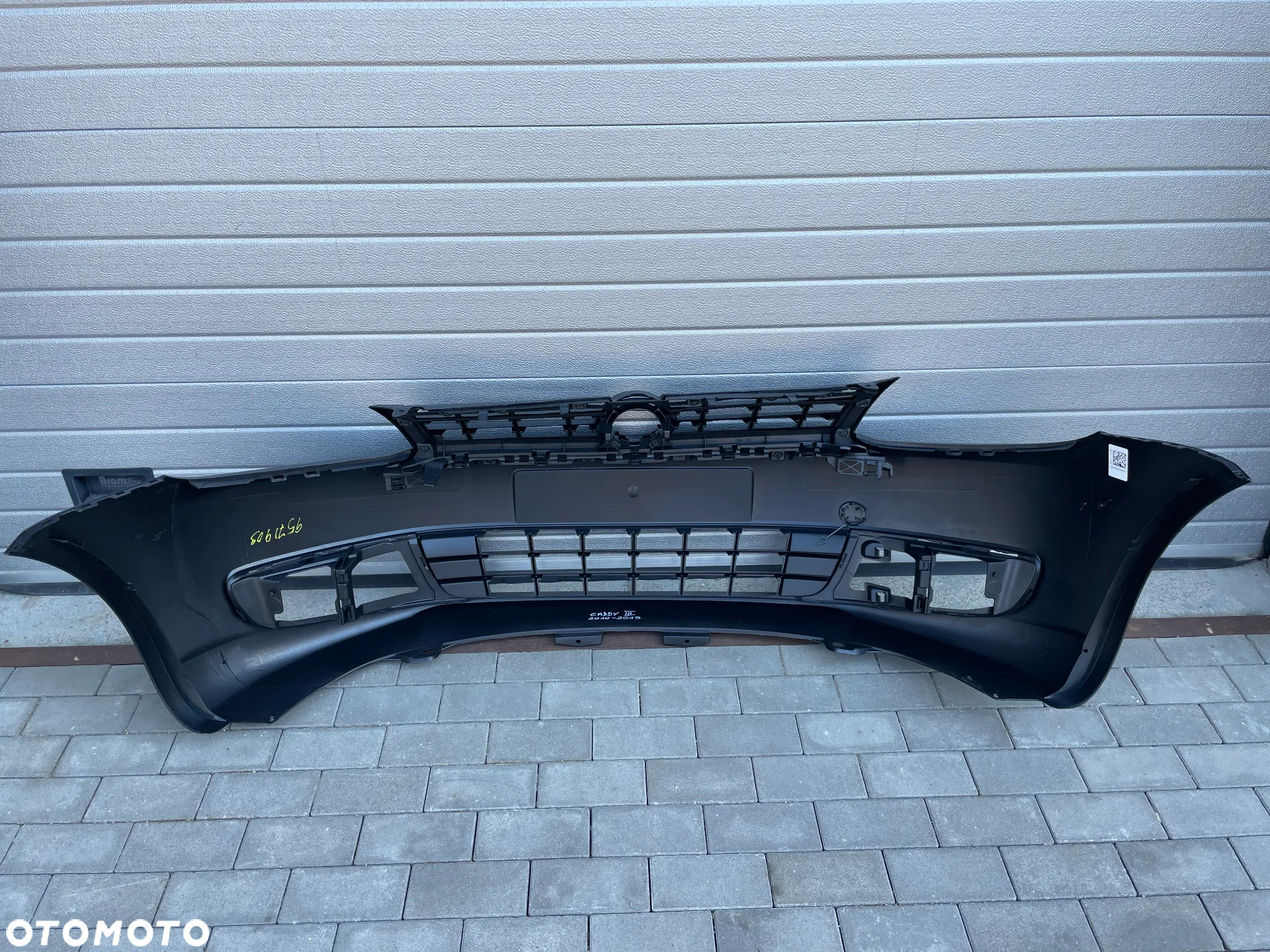 ZDERZAK PRZEDNI VW CADDY III  2010-2015 - NOWY CZARNY - 4