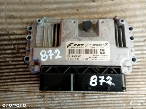 ALFA ROMEO GIULIETTA 51890613 0261S05118 MODUŁ STEROWNIK GŁÓWNY SILNIKA KOMPUTER ECU