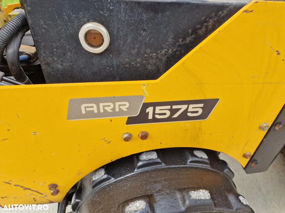 Ammann AMMANN 15.75, 1,5t, RADIOCOMANDA, lat tambur 0,8m, 2018, 491 ore functionare, tamburi tip picior de oaie 80% ok, lung 2,23m, inaltime 1,2m, latime 0,8m, motor YANMAR 14,8kW, STARE FOARTE  BUNA, posibilitate leasing-PROMOTIE 11.900 EUR+Tva - 5