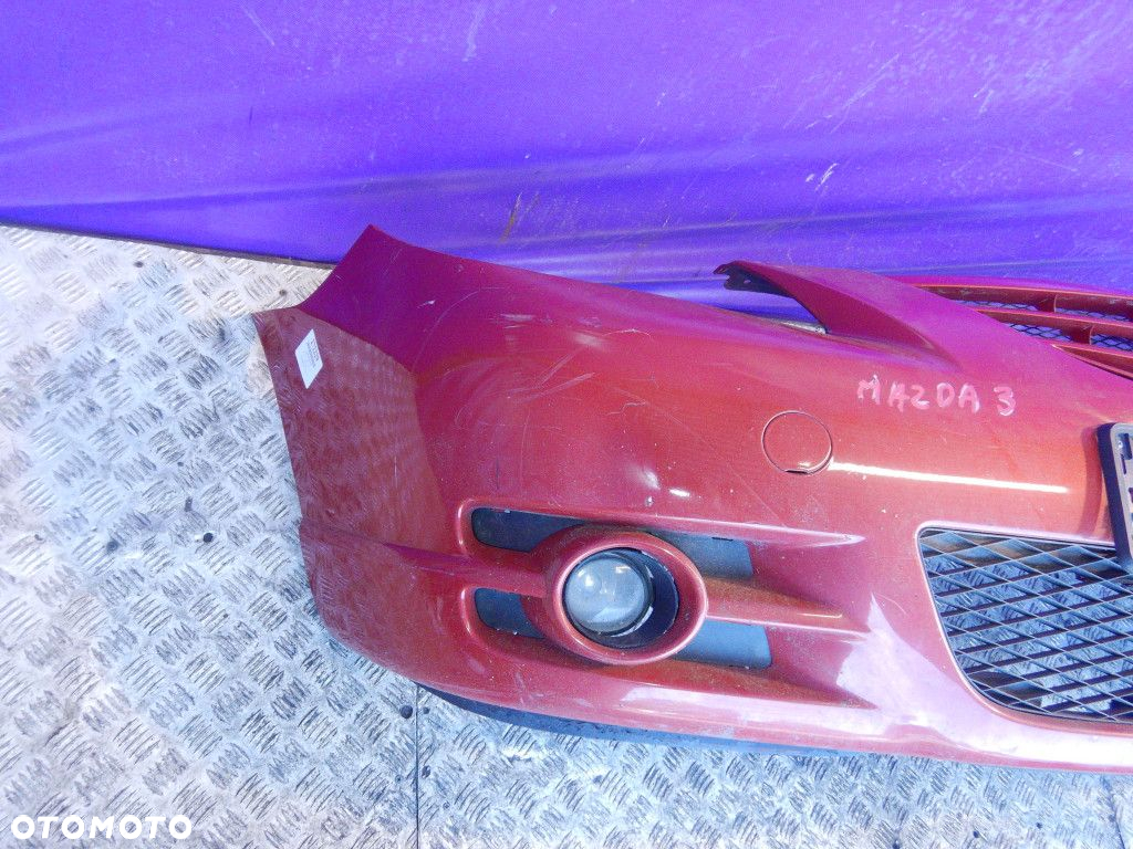 MAZDA 3 I BK SEDAN 03-06 ZDERZAK PRZÓD PRZEDNI  27A - 2