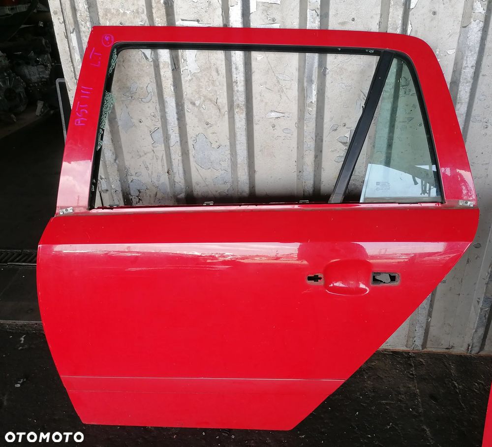 OPEL ASTRA H III KOMBI DRZWI LEWY TYŁ TYLNE Z50B - 1