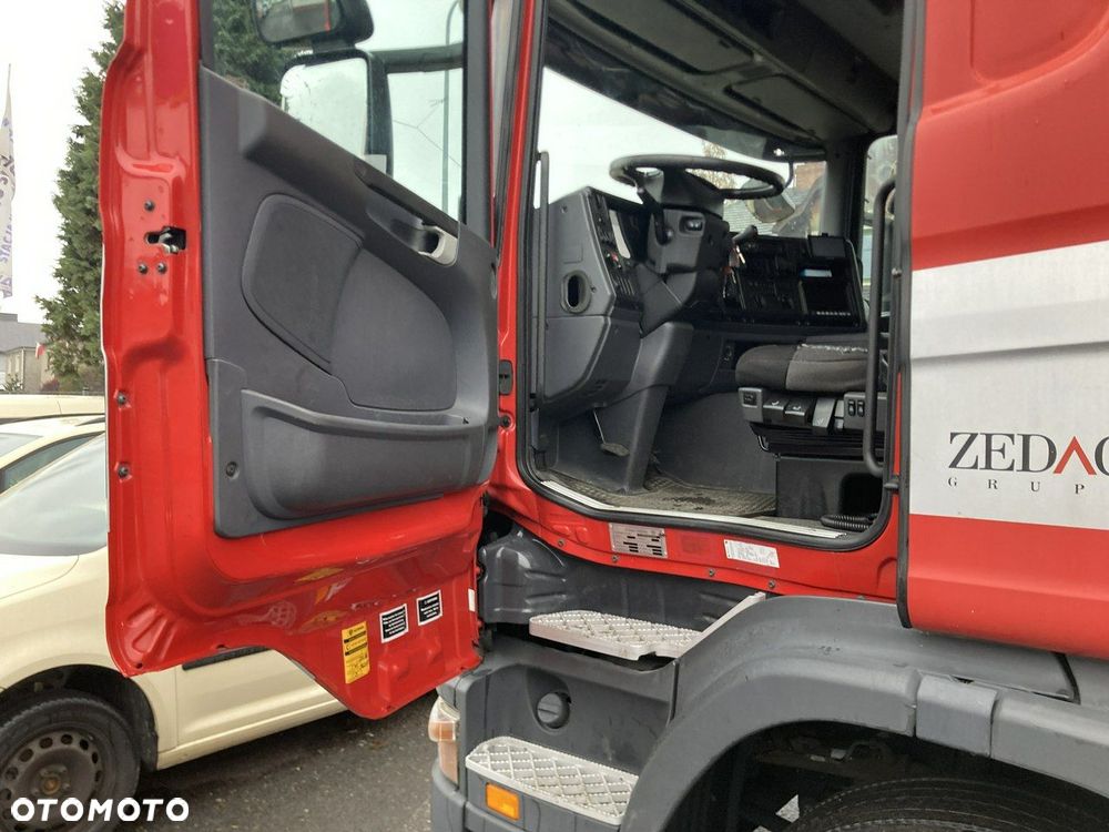 Scania Scania G320 Wózek PALFINGER Firanka Plandeka plandeka Moffett 2012 - 7