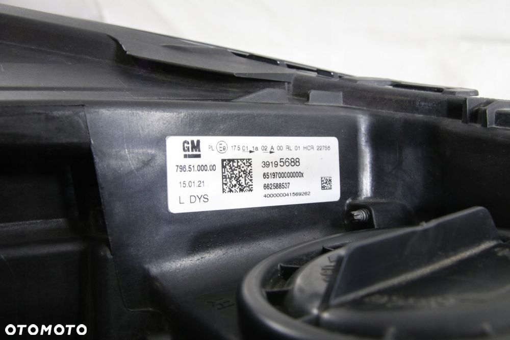 reflektor lampa full led europa oryginał opel astra v 5 k lift 2019-2022 - 4