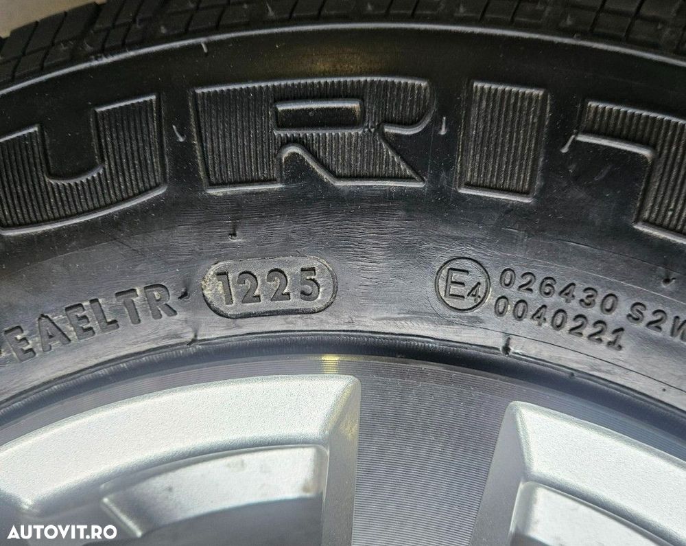 Roata completa 165R13C Anvelopa Security pe Janta aliaj 5Jx13 - 4