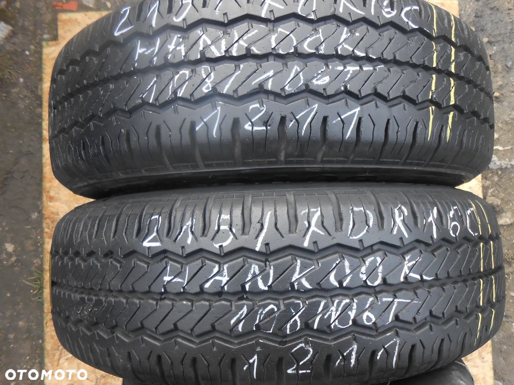 OPONY 215/70R16C HANKOOK RADIAL RA 08 DOT 1211 10MM - 1