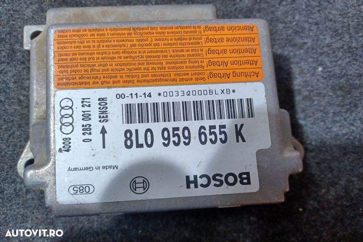 Calculator airbag 8L0959655K Audi A3 8P/8PA [facelift] [2004 - 2008] - 4