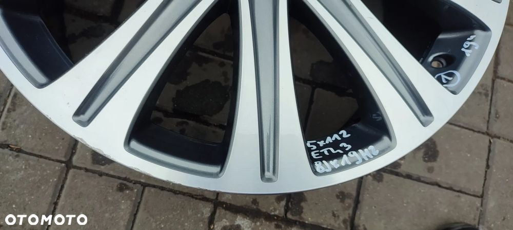 FELGI 5x112 8Jx19 CALI ET43 fi 66,6 2134010500 MERCEDES  W211 W212 W213 4 SZTUKI KOMPLET - 4