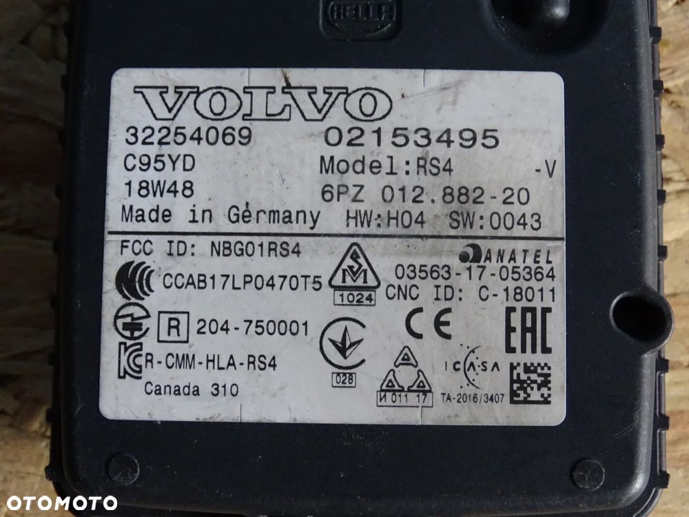 RADAR BLIS VOLVO V40,XC40,XC60,XC90, LEWY 32254069 - 4