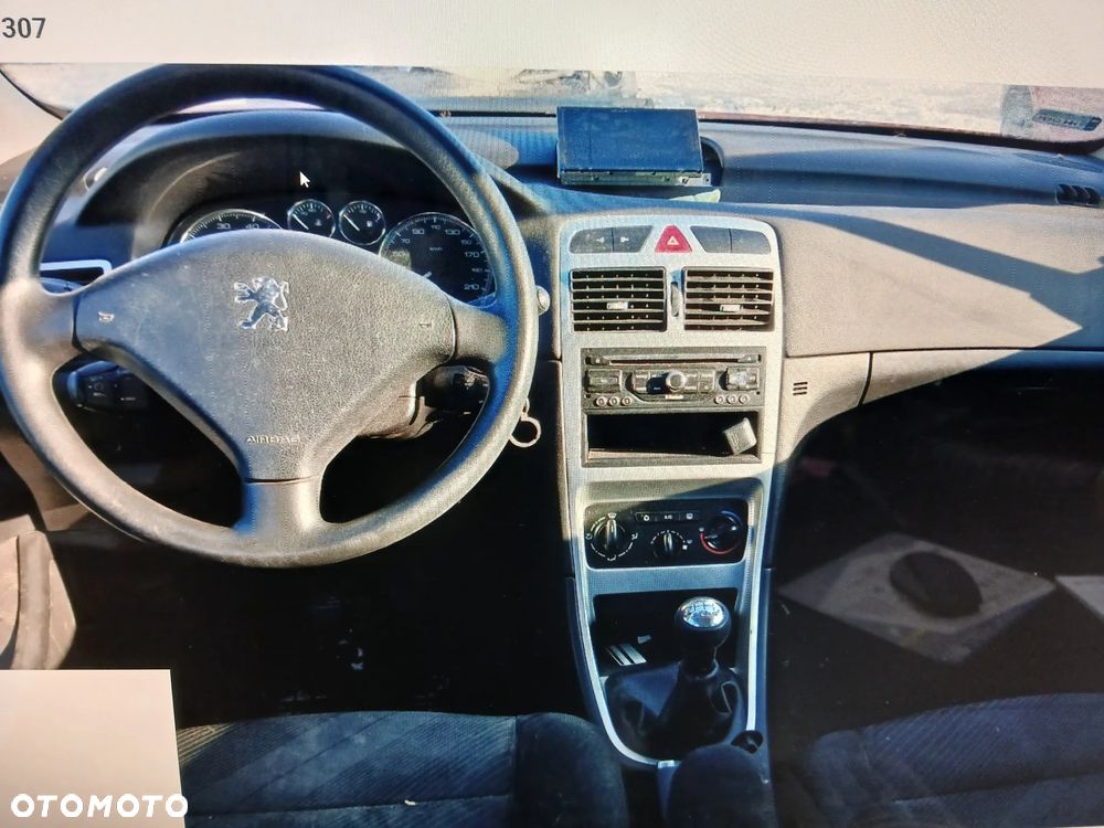 peugeot 307 sw lift fotel kanapa deska kokpit podsufitka boczek podłokietnik licznik panel szyb - 2