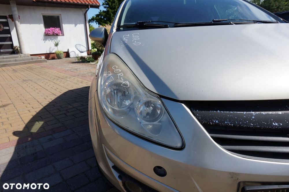 MASKA ZDERZAK BŁOTNIKI LAMPY CORSA D IV Z40M  OPEL 2006-2011 ZŁOTY PRZÓD KOMPLETNY - 36