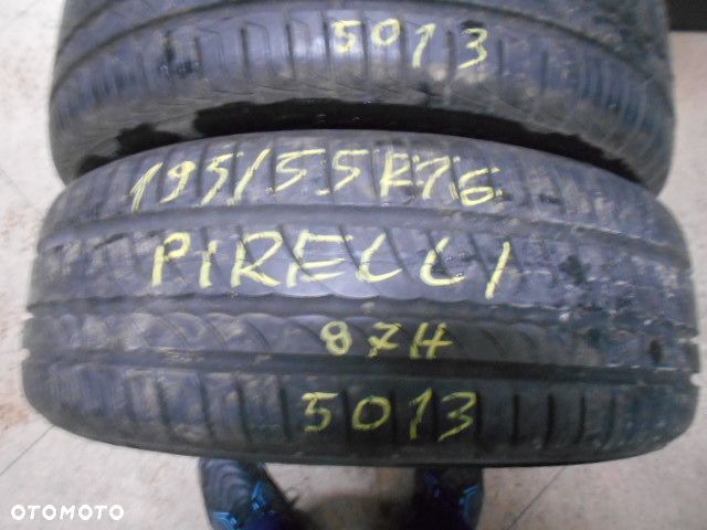 Opony 195/55r16 pirelli cinturato p1  6,2mm lato para - 2