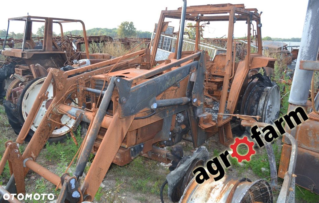 Massey Ferguson 375 390 silnik oś most skrzynia zwolnica felga koła - 1