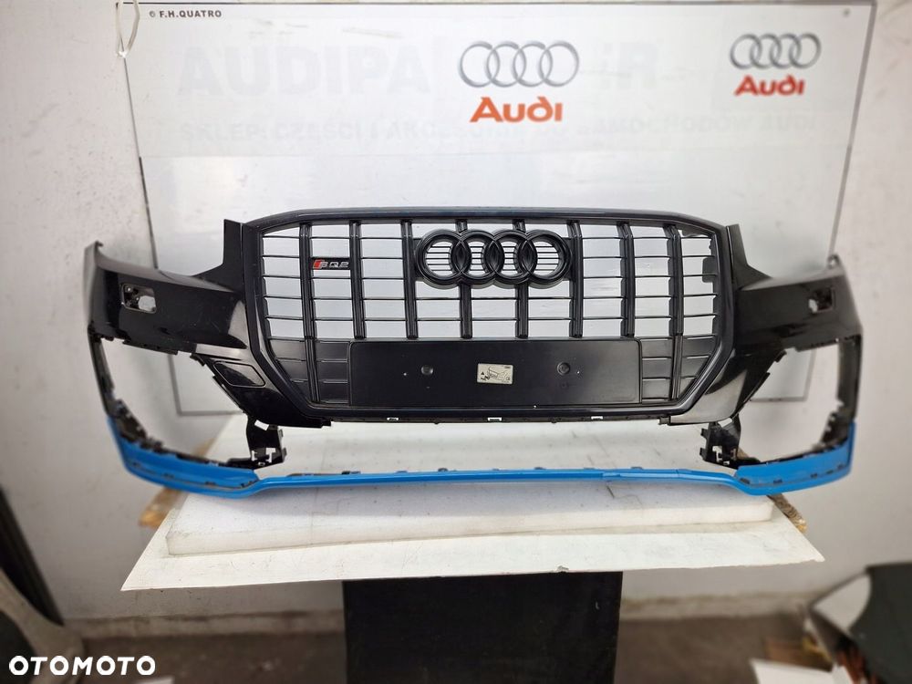 ZDERZAK AUDI SQ2 S-Q2 BLACK ORYGINAŁ OE ATRAPA GRILL PRZED LIFTEM 2016-2020 - 1