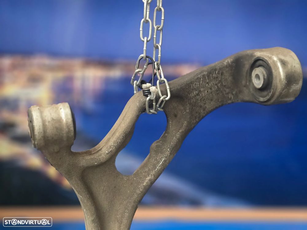 Braço  de suspensão triângulo frente esquerdo original Audi Q7 4L  2006+ - 4