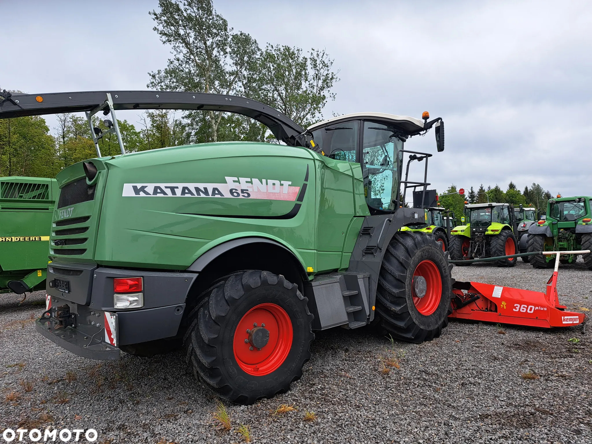 Fendt KATANA 65 4x4 Kemper Champion 360 Plus - 9