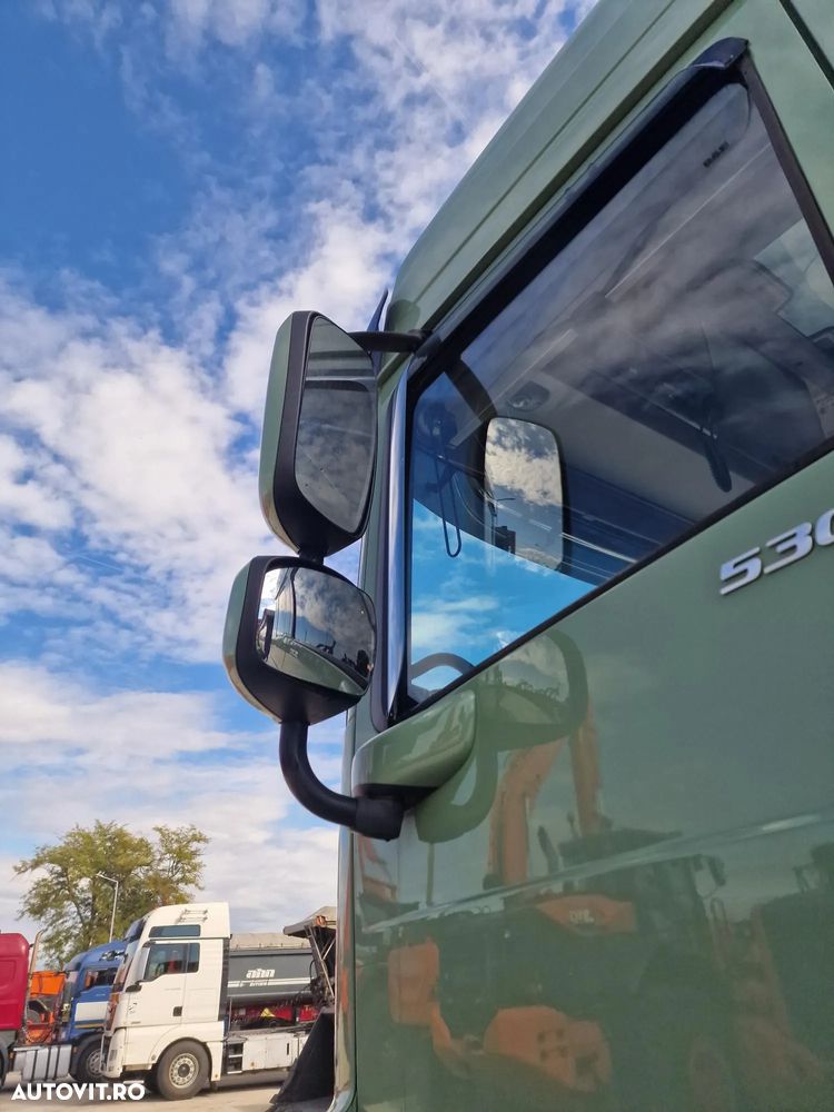DAF XF 530, KIT BASCULARE, Cutie AUTOMATA+INTARDER 6 trepte, fuste sasiu, 530 CP Euro 6, jante ALUMINIU, Anv 315/80R22,5 70% ok, FRIGIDER, 2 paturi, girofaruri, parasolar, posibilietate leasing 3 ani, PROMOTIE 22.900 EUR+Tva - 37