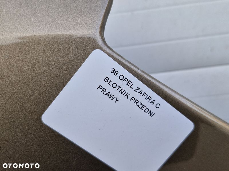 OPEL ZAFIRA C BŁOTNIK PRAWY PRZÓD PRZEDNI - 2