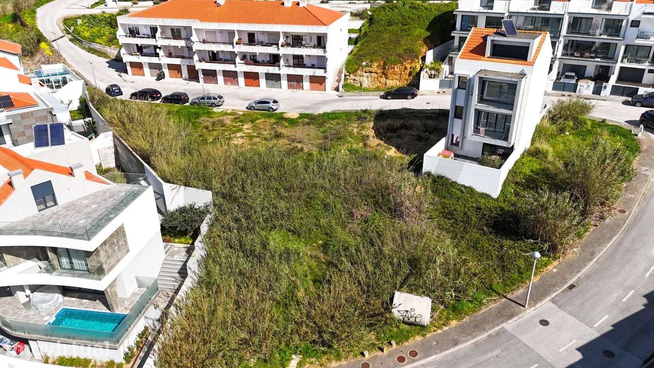 Terreno com Vista Mar na Ericeira | Projeto de Moradia Moderna em curs - Grande imagem: 4/13