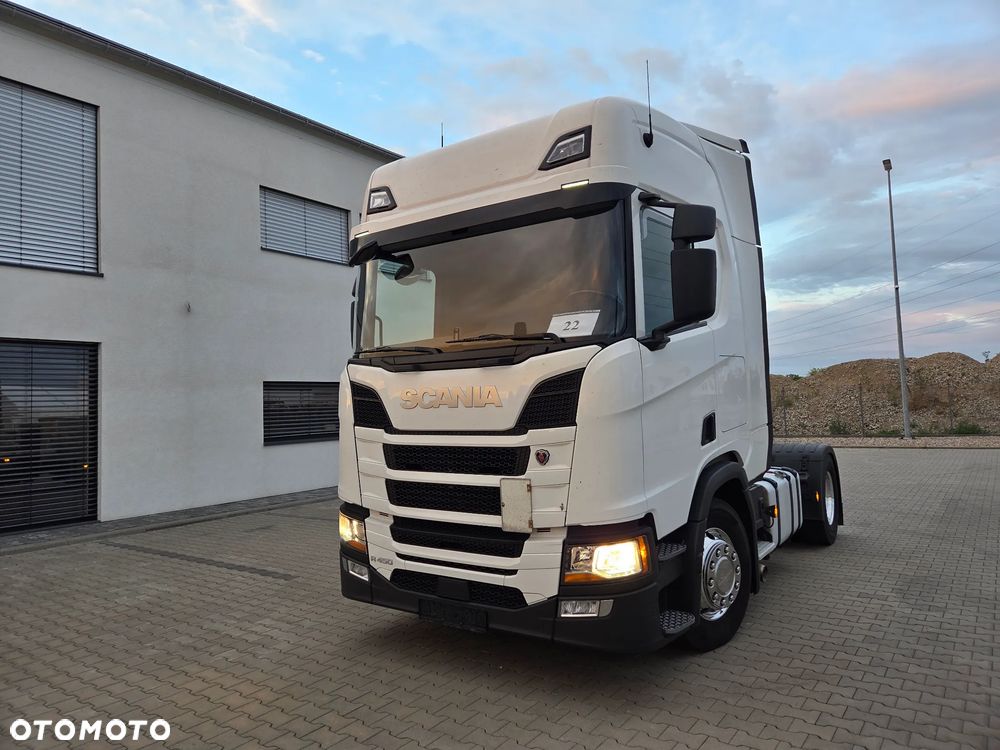 Scania R450/ 4 PODUSZKI TYŁ/ KLIMA POSTOJOWA/ ALUFELGI/ NAVI/ SERWIS NIEMCY - 15