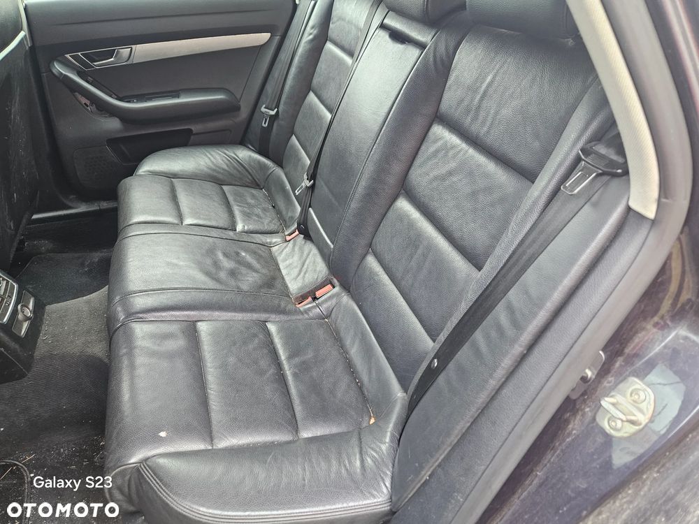 Fotel kierowcy pasażera kanapa grzane boczki skóra Audi A6 C6 2006r sedan - 2