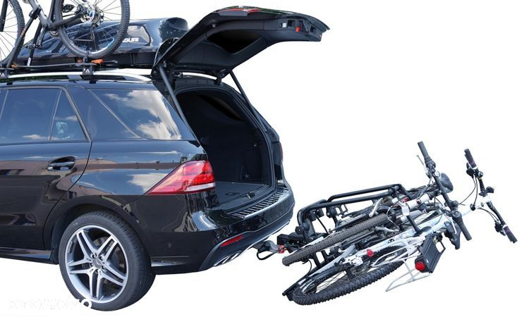 AGURI ACTIVE BIKE 2 Bagażnik rowerowy na hak 2 ROWERY - od ręki - sklep Warszawa ul. Grochowska 172 - 8