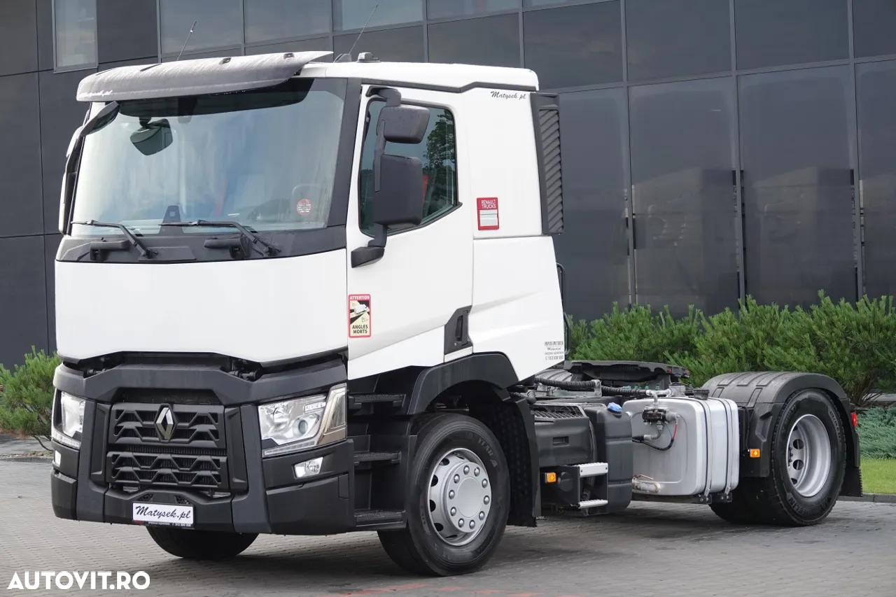 Renault T 430 / CABĂ JUSĂ / HIDRAULICĂ DE BASCULARE / GREUTATE: 6.700 KG / 250.000 km. - 3