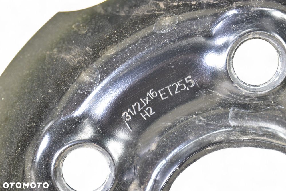 Koło Dojazdowe VOLKSWAGEN GOLF VII 3.5" x 16" 5x112 ET25,5 5Q0601027AR - 4