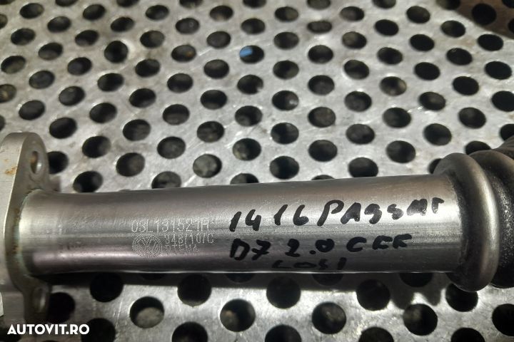 Conducta EGR 03L131521R 03L131521R Volkswagen VW Passat B7 [2010 - 20 - 2