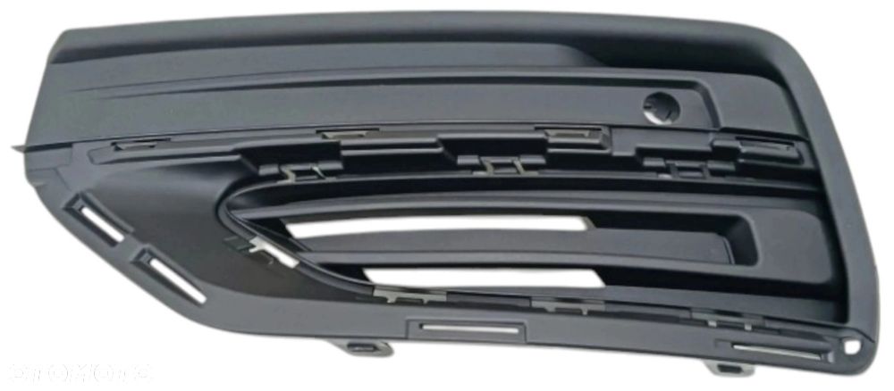 VOLVO XC90 19+ KRATKA atrapa zaślepka ZDERZAKA PRZÓD czarna LEWA PRAWA kpl - 2