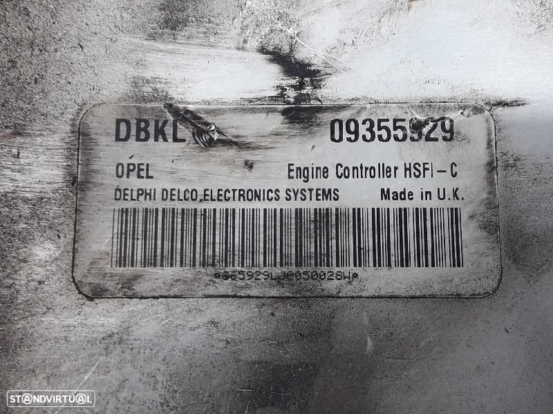 CENTRALINA MOTOR UCE OPEL ASTRA G FASTBACK 1998 -09355929 - 3